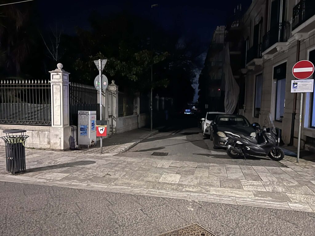 Corso Garibaldi al buio