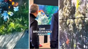 beccati bruciare rifiuti calabria