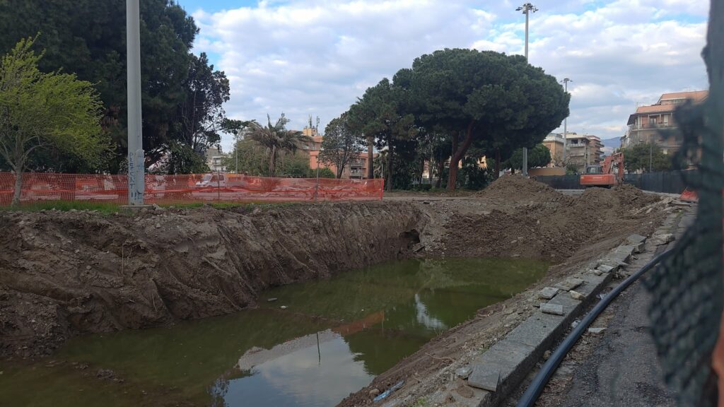 cantiere piazzale della pace