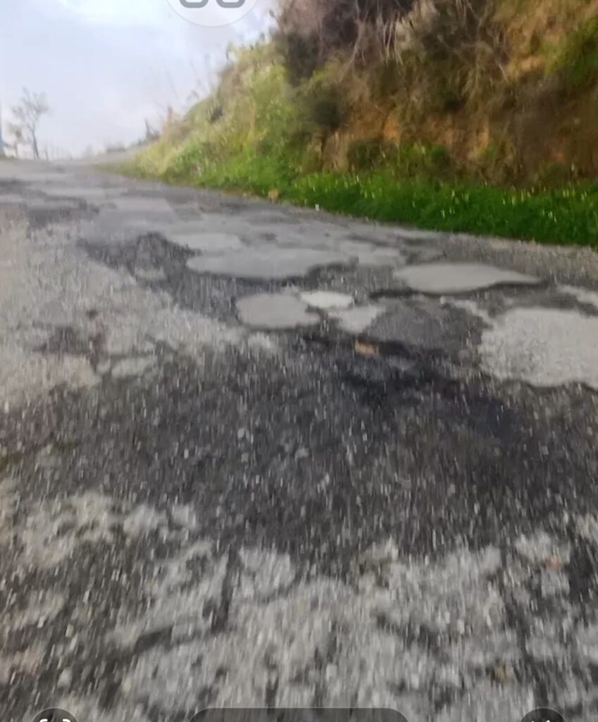 cimitero sambatello condizioni strada