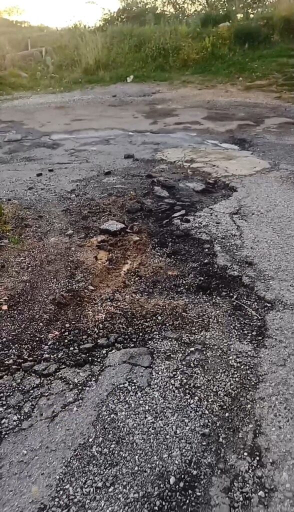 cimitero sambatello condizioni strada