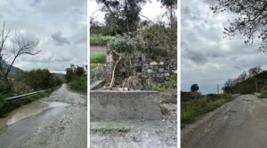 condizioni strada sp 77 cirella-ardore