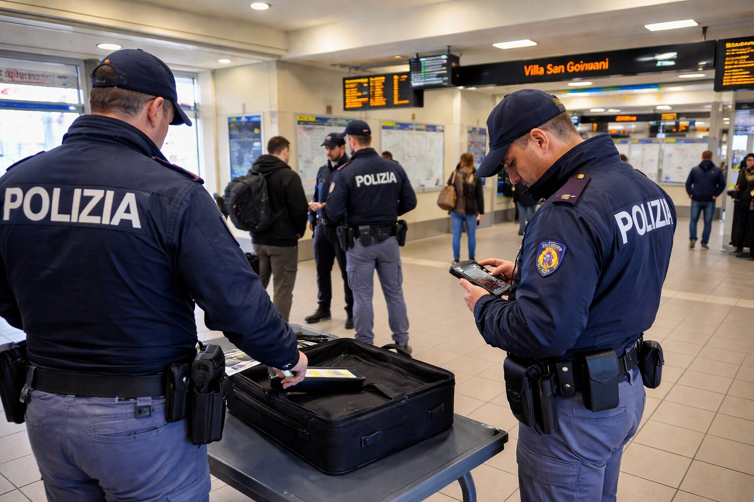 controlli polizia stazione