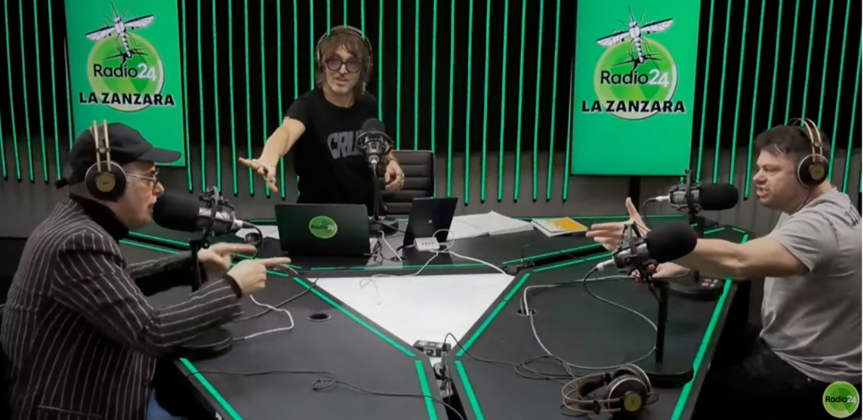 cruciani la zanzara