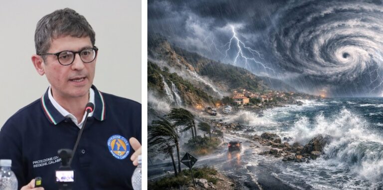 domenico costarella e allerta meteo calabria