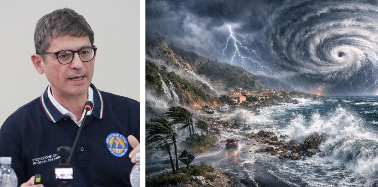domenico costarella e allerta meteo calabria