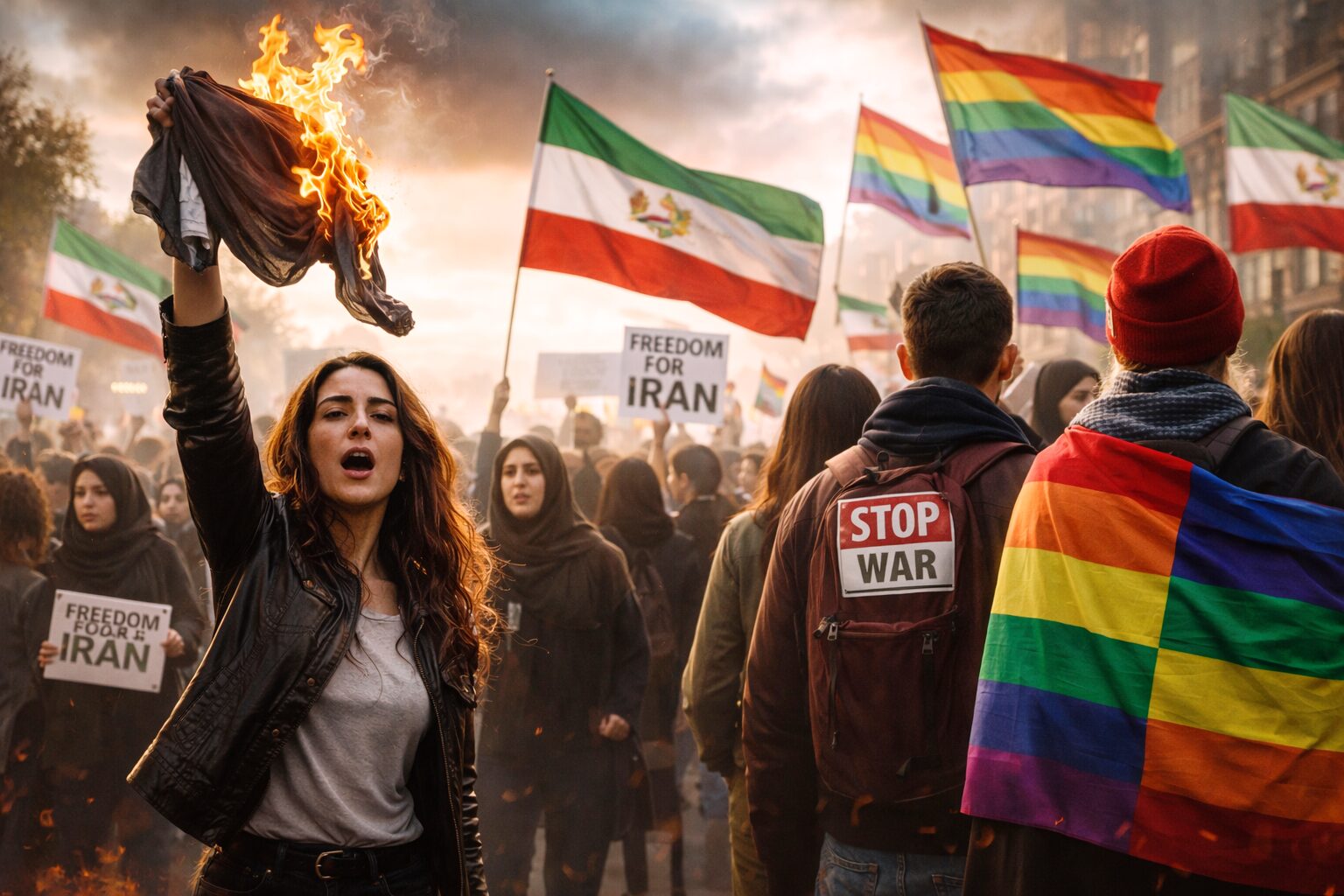 donne e omosessuali iran in rivolta