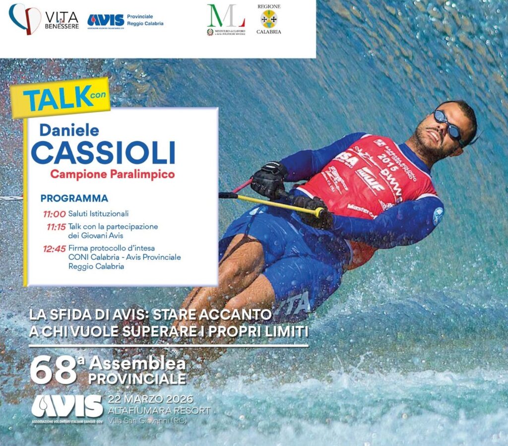 evento con campione paralimpico daniele cassioli