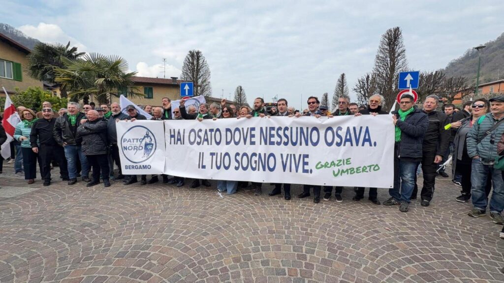 funerali Umberto Bossi