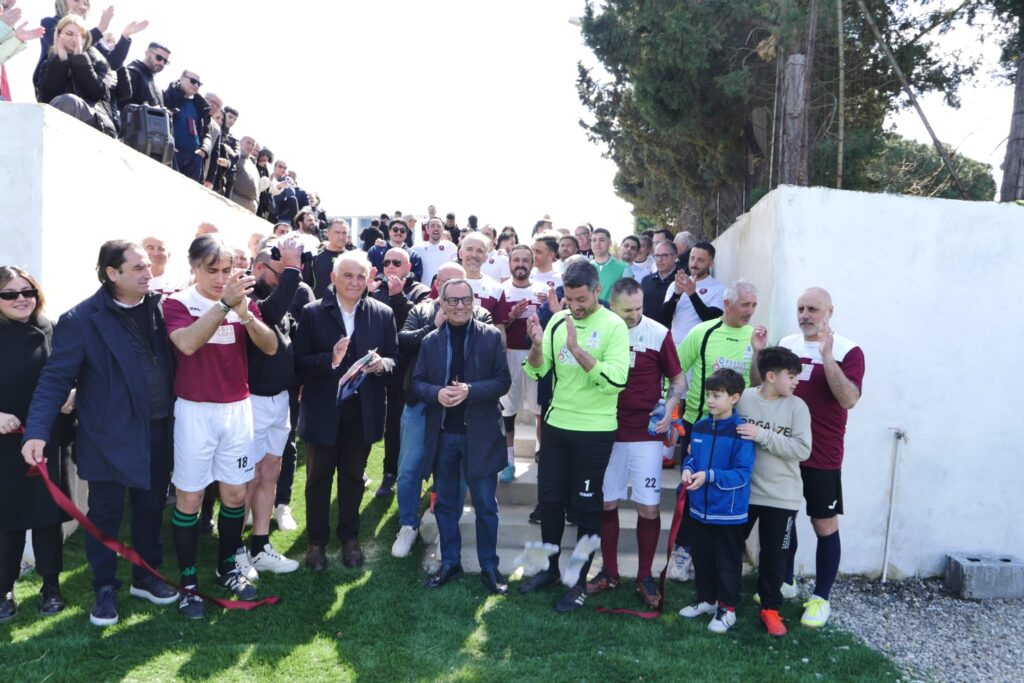 inaugurazione campo catona pietro reitano
