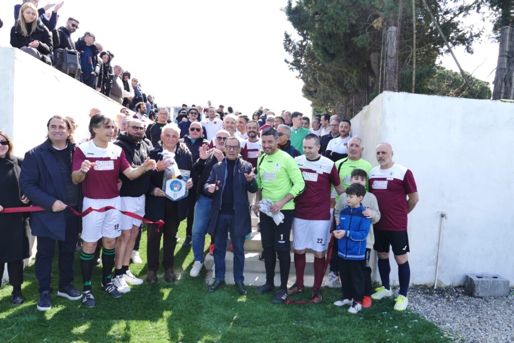 inaugurazione campo catona pietro reitano