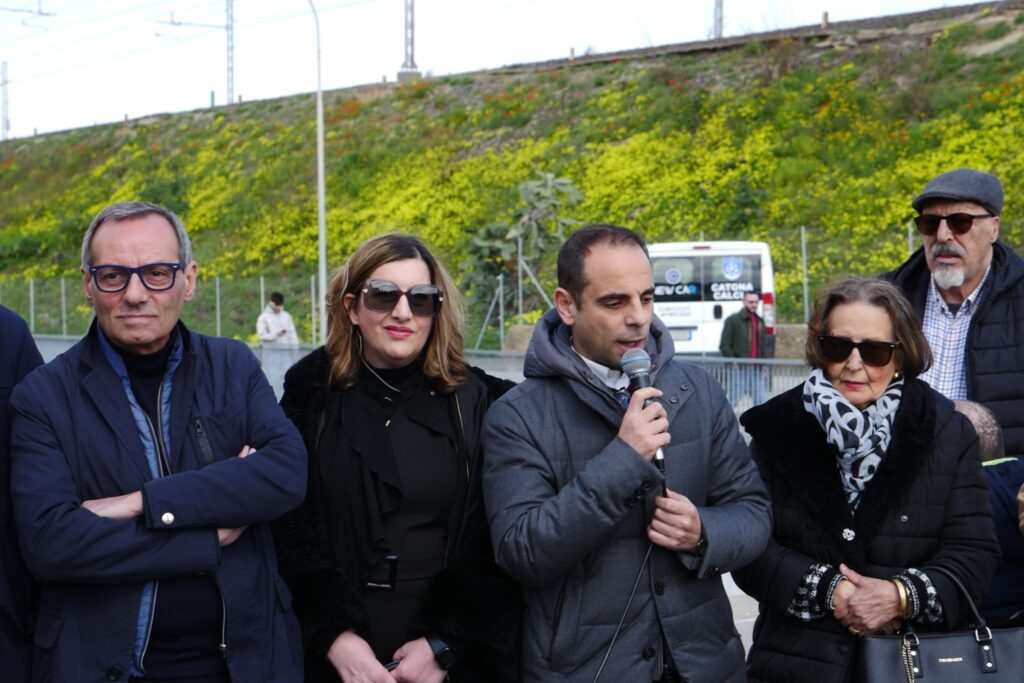 inaugurazione campo catona pietro reitano