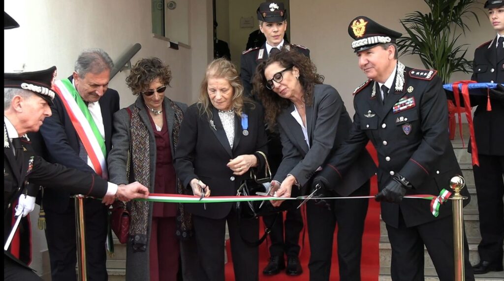 inaugurazione caserma carabinieri sant'eufemia d'aspromonte