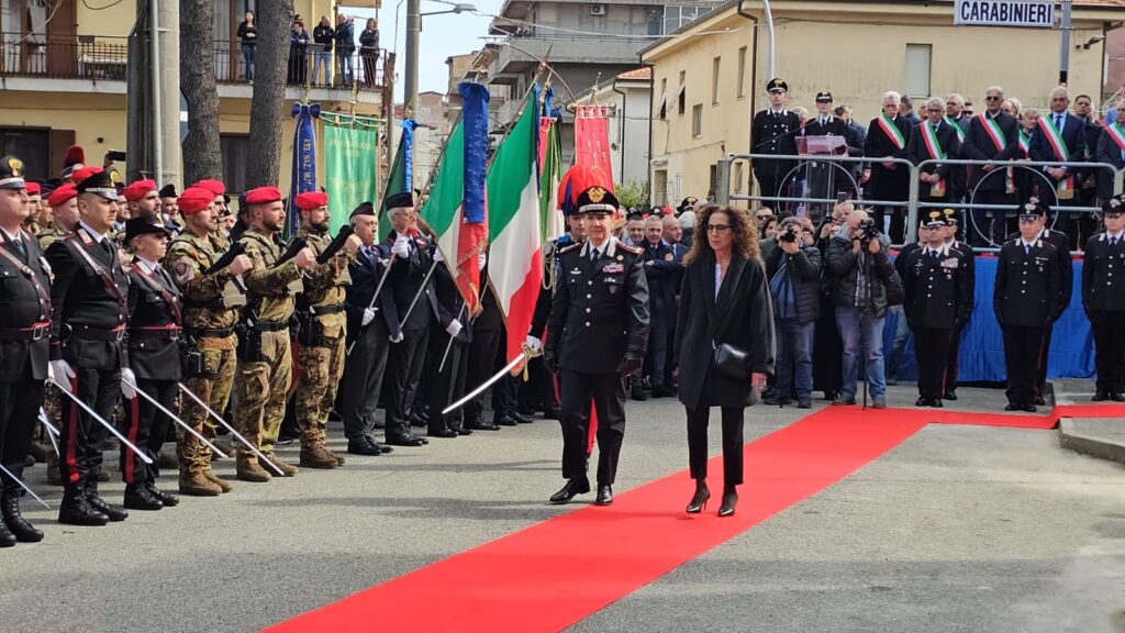inaugurazione caserma carabinieri sant'eufemia d'aspromonte