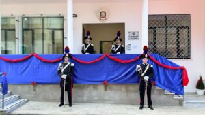 inaugurazione caserma carabinieri scilla