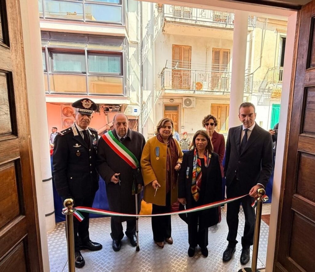 inaugurazione caserma carabinieri scilla
