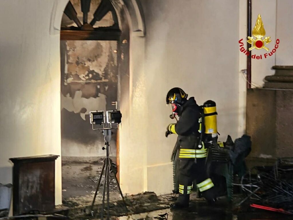 incendio Torre di Ruggiero