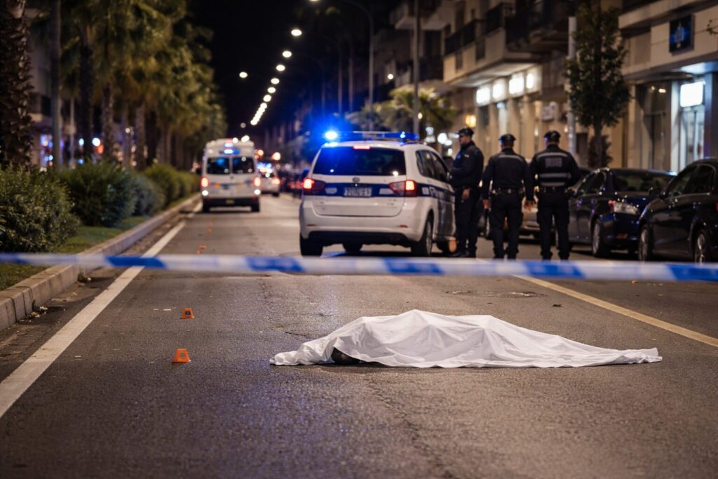 incidente mortale pedone