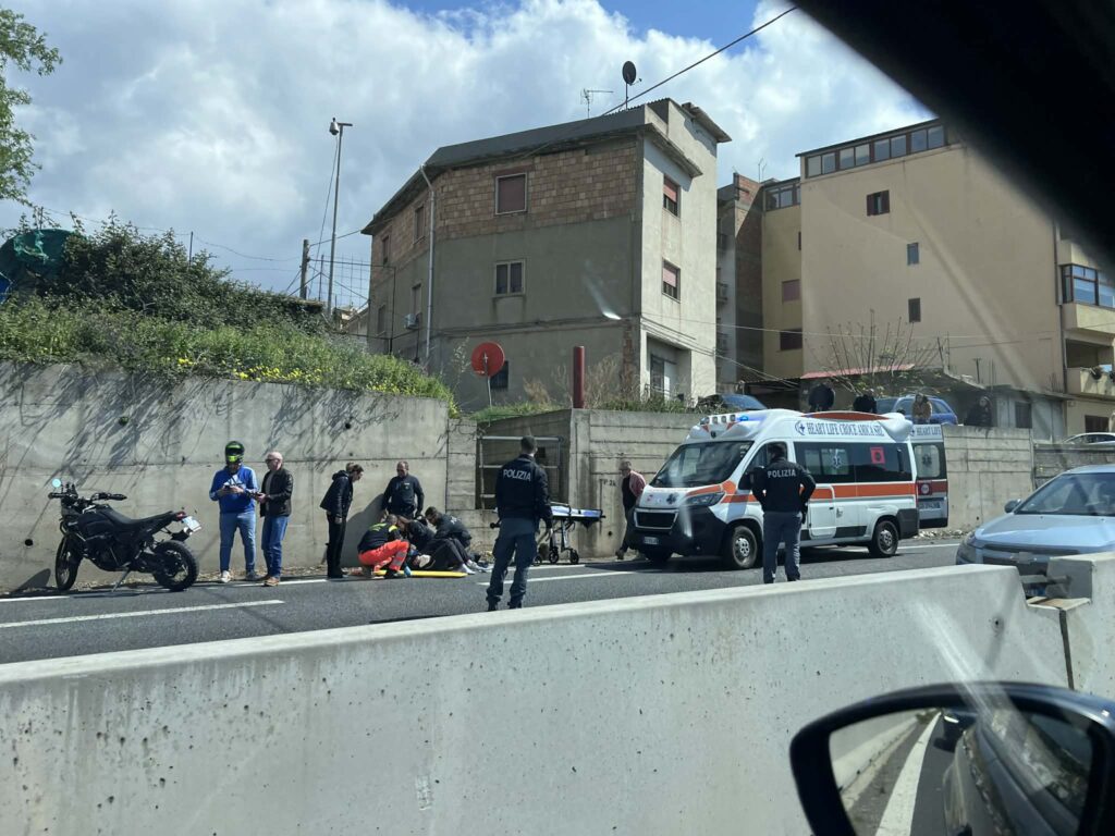 incidente raccordo autostradale