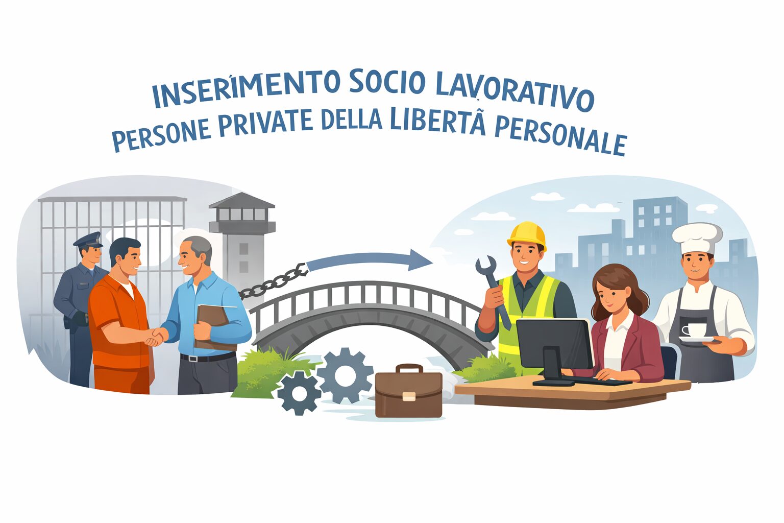 inserimento socio lavorativo persone private libertà personale