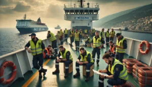 lavoratori trasporti stretto Messina