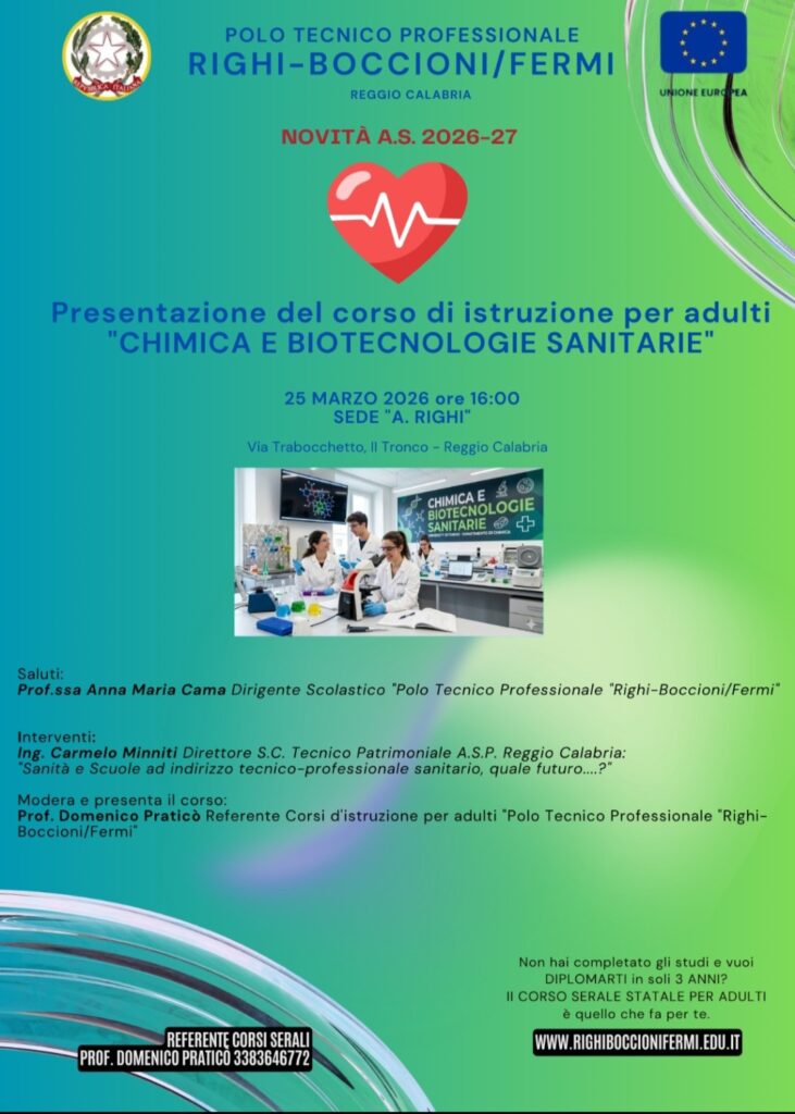 locandina inaugurazione corso