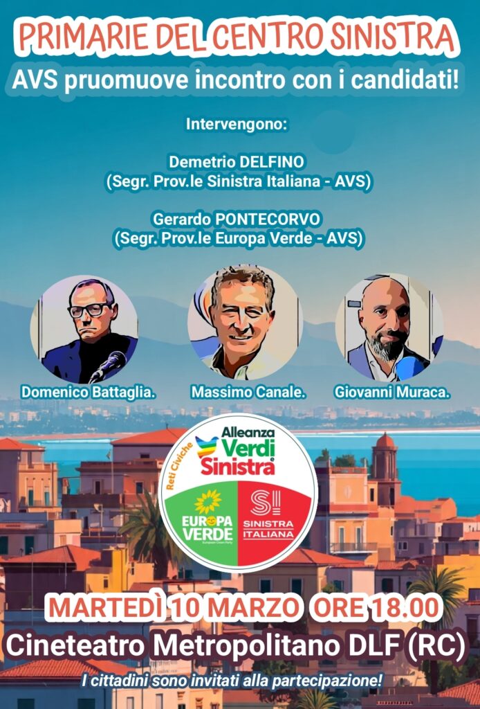 locandina incontro primarie
