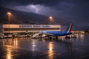 maltempo aeroporto di reggio calabria