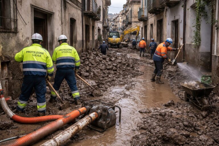 Maltempo in Calabria: ok dalla Giunta al sostegno economico per le imprese
