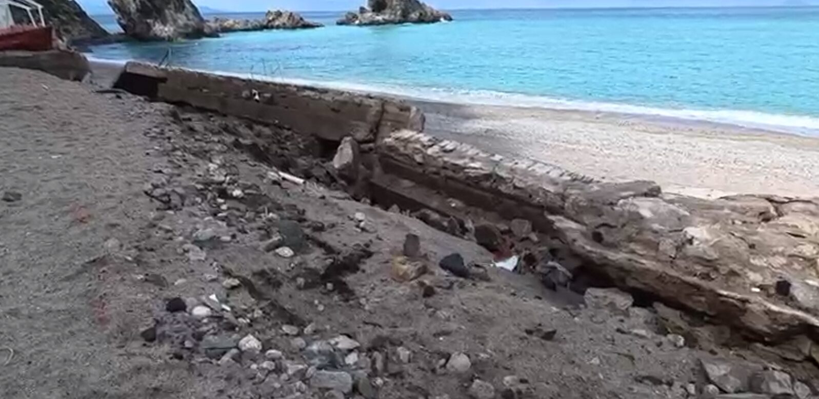 mareggiata tonnara di palmi