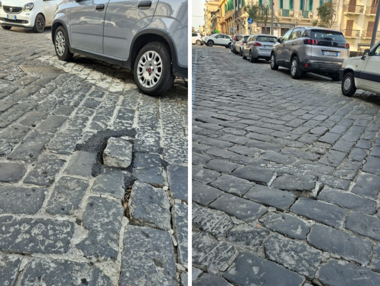 pavimentazione via de nava