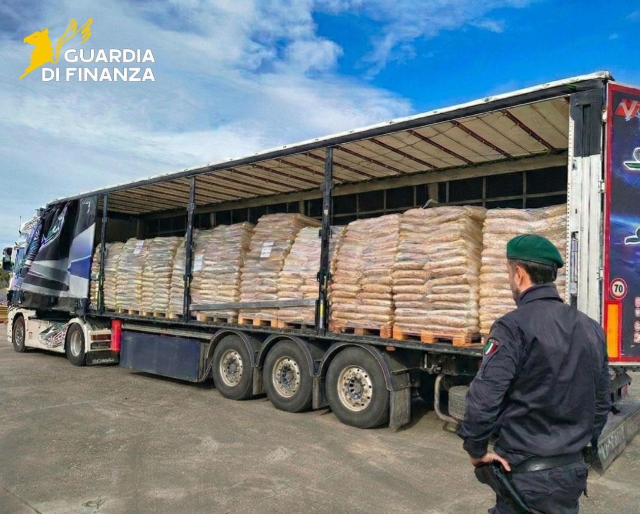 pellet sequestrato
