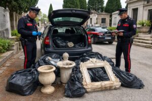 pietra e marmo nel bagagliaio