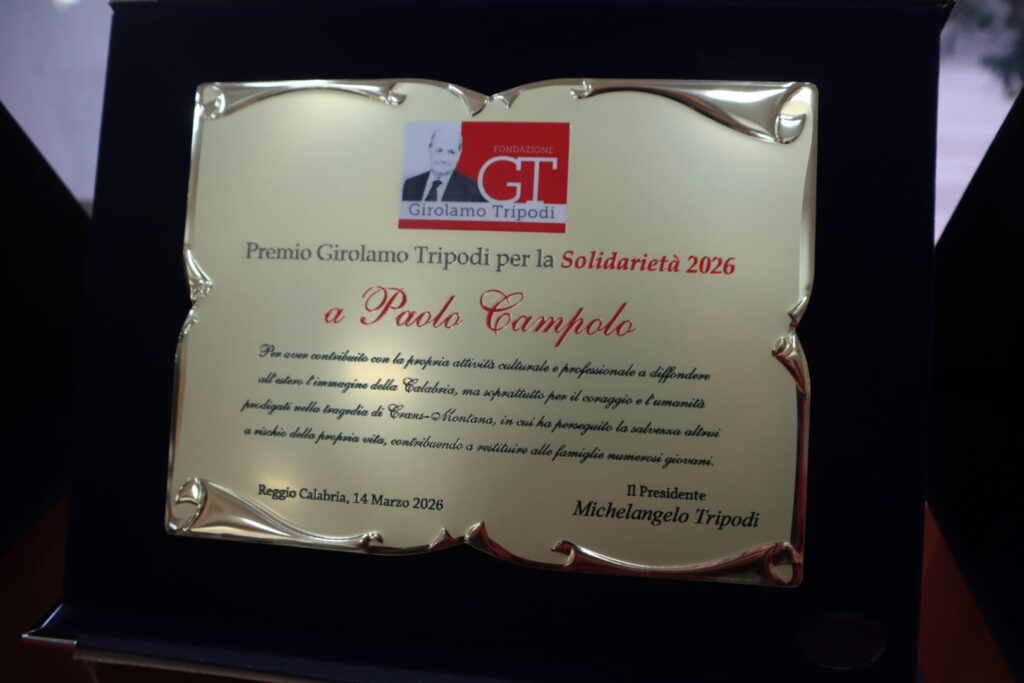 Premio Girolamo Tripodi Reggio Calabria