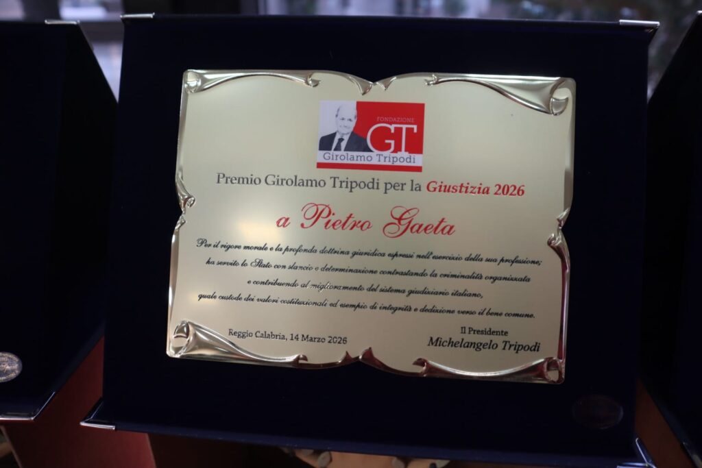 Premio Girolamo Tripodi Reggio Calabria