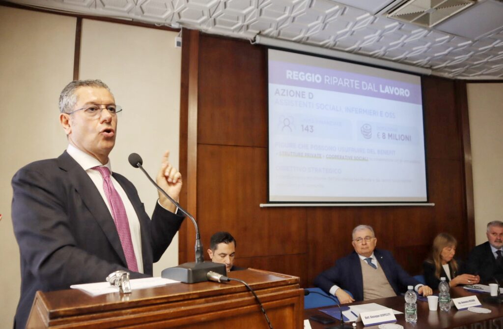 presentazione progetto 1.000 occupati nessuno escluso scopelliti