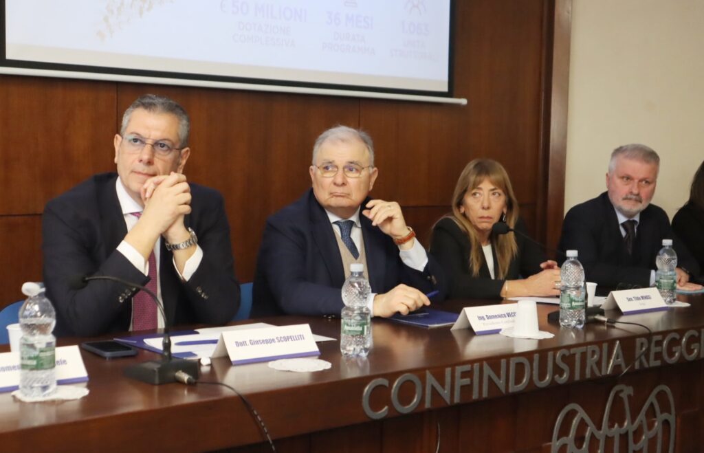 presentazione progetto 1.000 occupati nessuno escluso scopelliti vecchio minasi