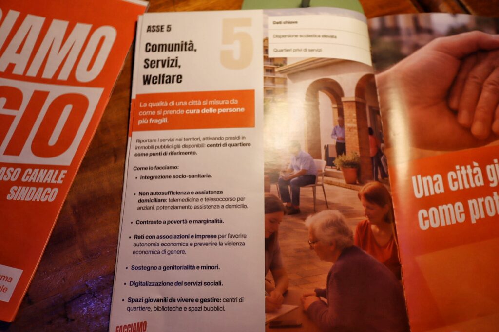 programma elettorale Massimo Canale