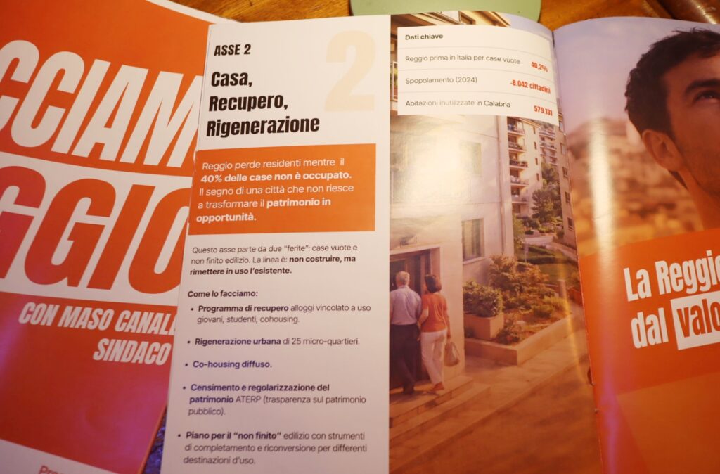 programma elettorale Massimo Canale