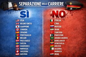 referendum giustizia separazione delle carriere nel mondo