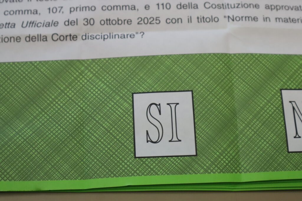 referendum sulla giustizia