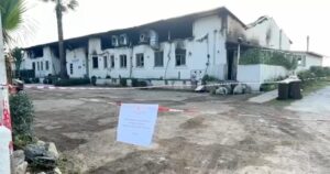 sunset distrutto dalle fiamme