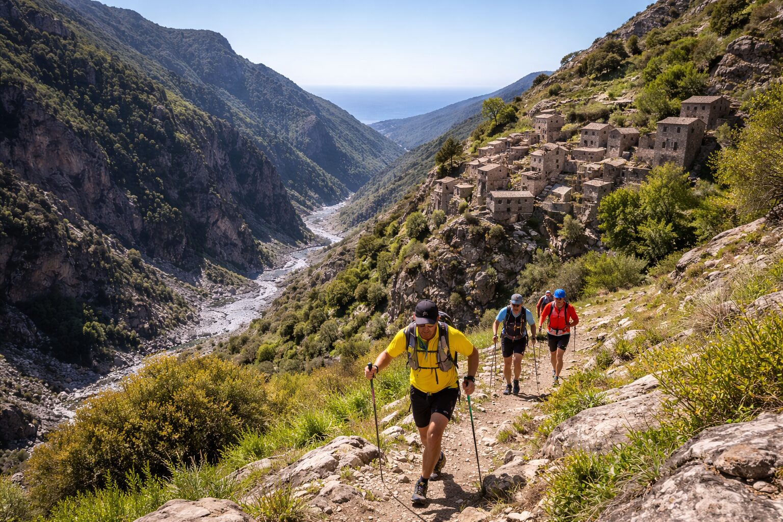 trekking in campagna