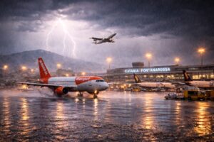 voli dirottati maltempo