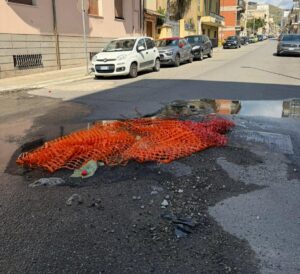 voragine perdita idrica via tripepi