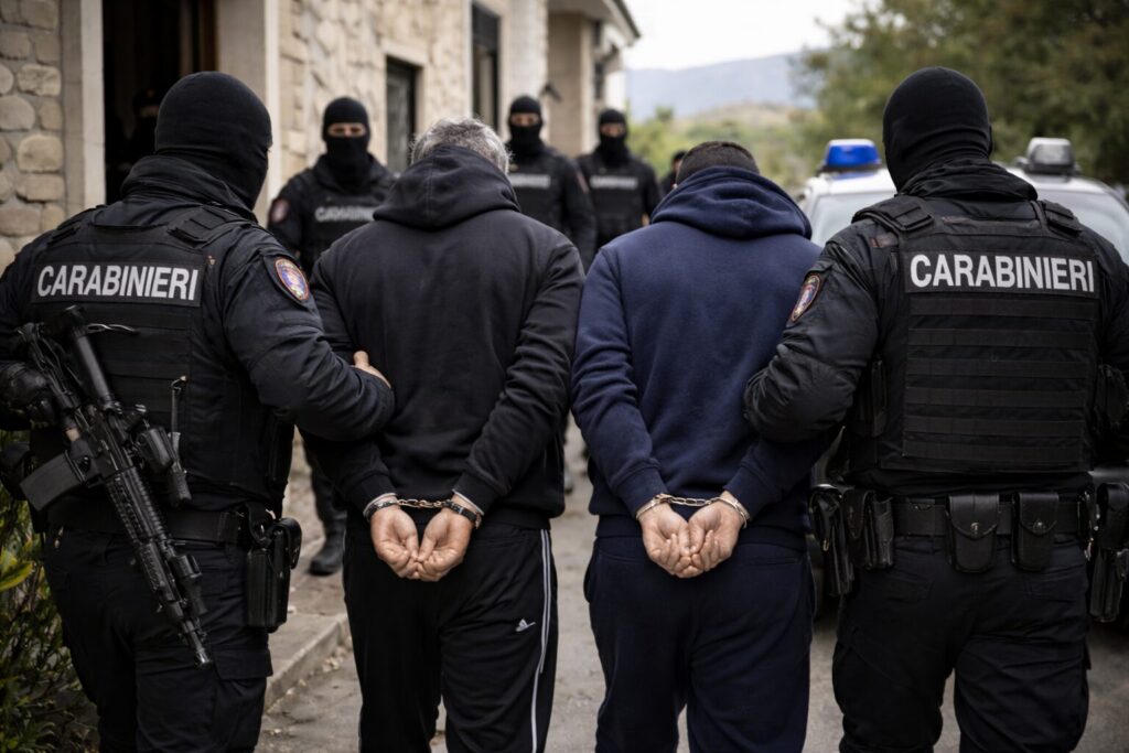 Arresti carabinieri