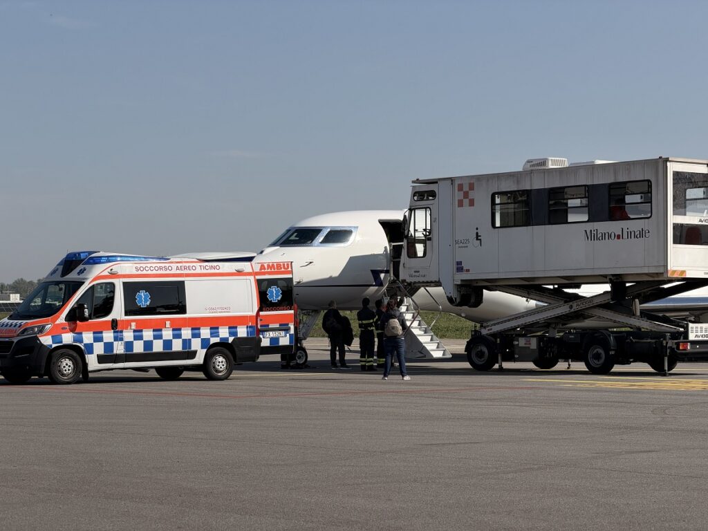 Aeronautica Militare trasporto medico