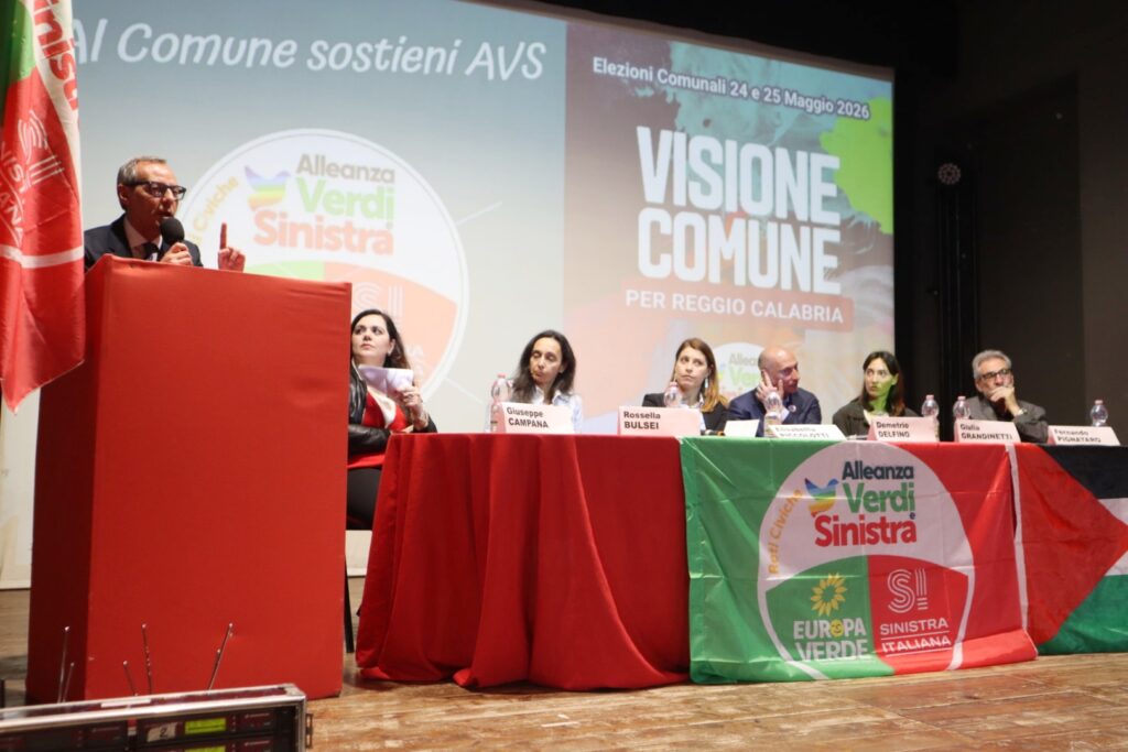 Alleanza verdi sinistra presenta candidati lista