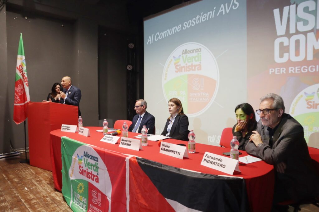 Alleanza verdi sinistra presenta candidati lista