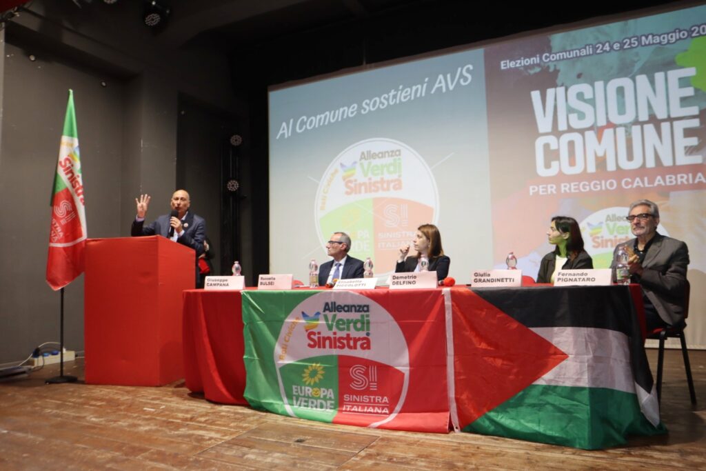 Alleanza verdi sinistra presenta candidati lista
